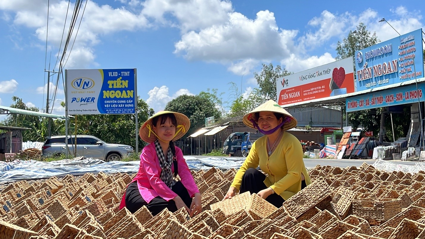Nguồn gốc và ý nghĩa truyền thống của nghề đan lát lục bình